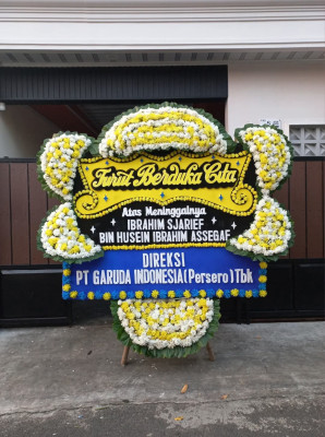 Papan Bunga Duka di Bojonggaling