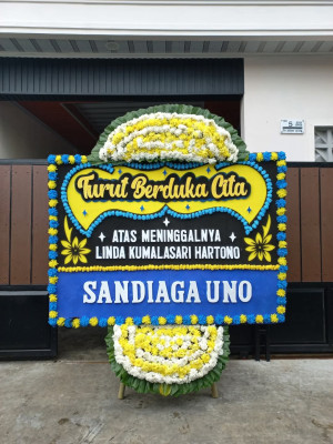 Papan Bunga Duka di Bojonggaling